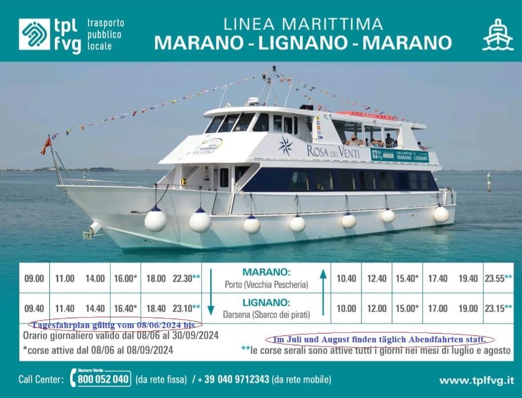 Casa Martina "Holiday Home" Marano Lagunare Bagian luar foto